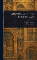 Anomalies of the English Law 1025253035 Book Cover