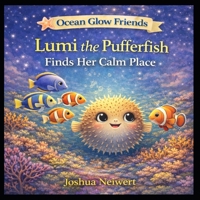 Lumi the Pufferfish Finds Her Calm Place (Ocean Glow Friends) B0GXBR2DZ3 Book Cover
