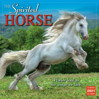 2021 The Spirited Horse 16-Month Wall Calendar 1531910378 Book Cover