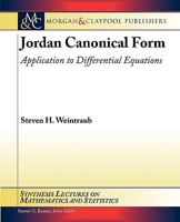 Jordan Canonical Form: Application to Differential Equations 1598298046 Book Cover