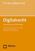 Digitalrecht: Textsammlung Mit Einfuhrungen 3848789965 Book Cover