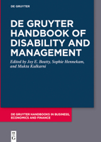 de Gruyter Handbook of Disability and Management 3110743523 Book Cover