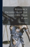 Resource Prospects of the Third Five Year Plan 1015222560 Book Cover