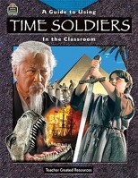 Literature Unit Time Soldiers 1420620037 Book Cover