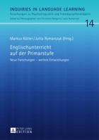 Englischunterricht Auf Der Primarstufe: Neue Forschungen - Weitere Entwicklungen 3631652542 Book Cover