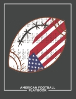 American Football Playbook: Football Notebook For Draw And Create Your Football Playbook Like a Coach 8.5 x 11 inch 100 Page For Youth or kid Coaches 1679520237 Book Cover