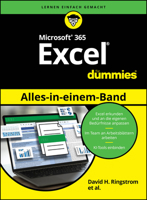 Microsoft 365 Excel Alles-In-Einem-Band Für Dummies (German Edition) 3527723870 Book Cover