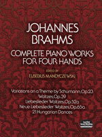 Complete Piano Works for Four Hands 0486232719 Book Cover