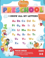 Peetleberry Preschool - I Know All My Letters B0C2SPHYYH Book Cover