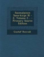 Suomalainen Sana-kirja: N - Z, Volume 2... 102185428X Book Cover