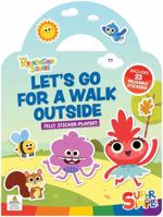 Super Simple Jelly Sticker Activity Book: Let's Go for a Walk Outside 0486857107 Book Cover