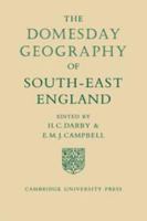 The Domesday Geography of South-East England 0521078245 Book Cover