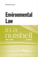 Environmental Law in a Nutshell, 8th 0314233563 Book Cover