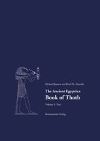 The Ancient Egyptian Book of Thoth : Special Edition of the Editio Princeps 2005 3447113928 Book Cover