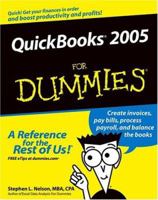 QuickBooks 2005 for Dummies 0764576615 Book Cover