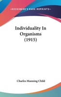 Individuality in Organisms 1018254021 Book Cover