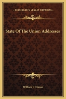 State Of The Union Addresses 1162685514 Book Cover