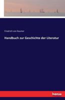 Handbuch Zur Geschichte Der Literatur 3741145149 Book Cover