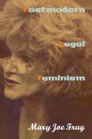 Postmodern Legal Feminism 0415906202 Book Cover
