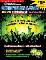 Country Licks & Solos [With CD (Audio) and DVD] 1893907694 Book Cover