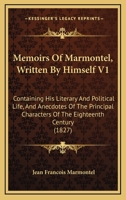 Memoirs Of Marmontel V1 1341129470 Book Cover