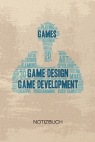 NOTIZBUCH A5 Dotted: Game Designer Notizheft GEPUNKTET 120 Seiten - Indie Game Dev Notizblock Ich liebe Spieleentwicklung Skizzenbuch - Game Design Geschenk f�r Game Designer Entwickler Programmierer 1710333383 Book Cover