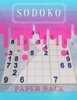Sodoko Paper Back: 365 Brain Puzzler 2019 difficult riddle book adults, 5 min brain workout with soduko expert this book. 1079184287 Book Cover