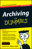 Archiving For Dummies (Custom) 1118284941 Book Cover