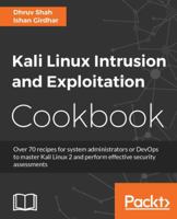 Kali Linux Intrusion and Exploitation Cookbook 1783982160 Book Cover