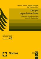 Der Gut Organisierte Staat: Festschrift Fur Werner Jann Zum 65. Geburtstag 3848720620 Book Cover