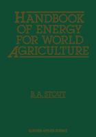 Handbook of Energy for World Agriculture 9401068208 Book Cover