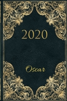 2020 Oscar: 2020 Full year Appointment Diary with Calendar Personalised 1676228721 Book Cover