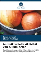 Antimikrobielle Aktivität von Allium-Arten 6206854256 Book Cover