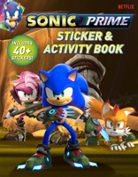 Sonic Prime Sticker & Activity Book 0593661451 Book Cover