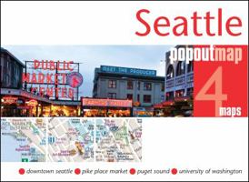 Seattle Popout Map (PopOut Maps) 1910218510 Book Cover