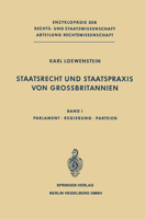 Staatsrecht Und Staatspraxis Von Grossbritannien: Parlament . Regierung . Parteien 3662130297 Book Cover