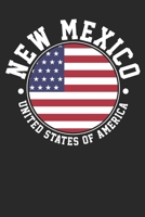 Notebook: New Mexico Dot Grid 6x9 120 Pages 1699079994 Book Cover