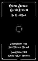 Letters From An Occult Student (1922) 1796588679 Book Cover