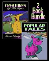 Creatures Of The Night & Popular Tales - Coloring Book 1522727353 Book Cover