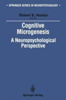 Cognitive microgenesis: A neuropsychological perspective 1461277787 Book Cover