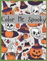 Halloween Theme Coloring Book Kids and Adults B0CLZV5H52 Book Cover