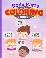 Body Parts Coloring Book For Kids: Activity Book For Children, Body Parts Coloring Pages For Kids To Learn B0CF7BTZSM Book Cover