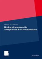 Risikopraferenzen Fur Zeitoptimale Portfolioselektion 3834924784 Book Cover