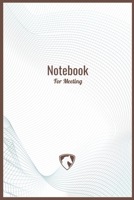 Notebook: For meeting: Brown simple tile 1655557521 Book Cover