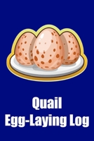 Quail Egg-Laying Log: Backyard Quail Egg Laying Logbook for Hobby Farmers, Homesteaders, & Small Farms 1654737046 Book Cover