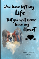 Pet Loss Journal Papillon: Guided Prompt Keepsake Workbook 1707971471 Book Cover