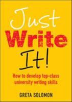 Just Write It! 0335245994 Book Cover