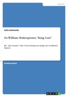 Zu William Shakespeares King Lear 3640524225 Book Cover