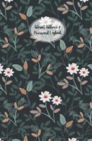 Internet Address & Password Logbook: Internet Address & Password Organizer with table of contents 5.5x8.5 inches 1099215161 Book Cover