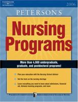 Peterson's Guide to Nursing Programs 0768921651 Book Cover